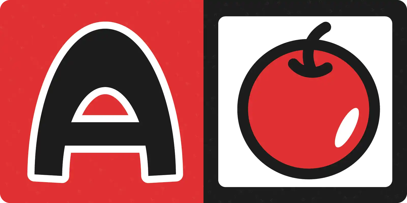 アルファベットのＡ<br>
<br>
あかいリンゴ